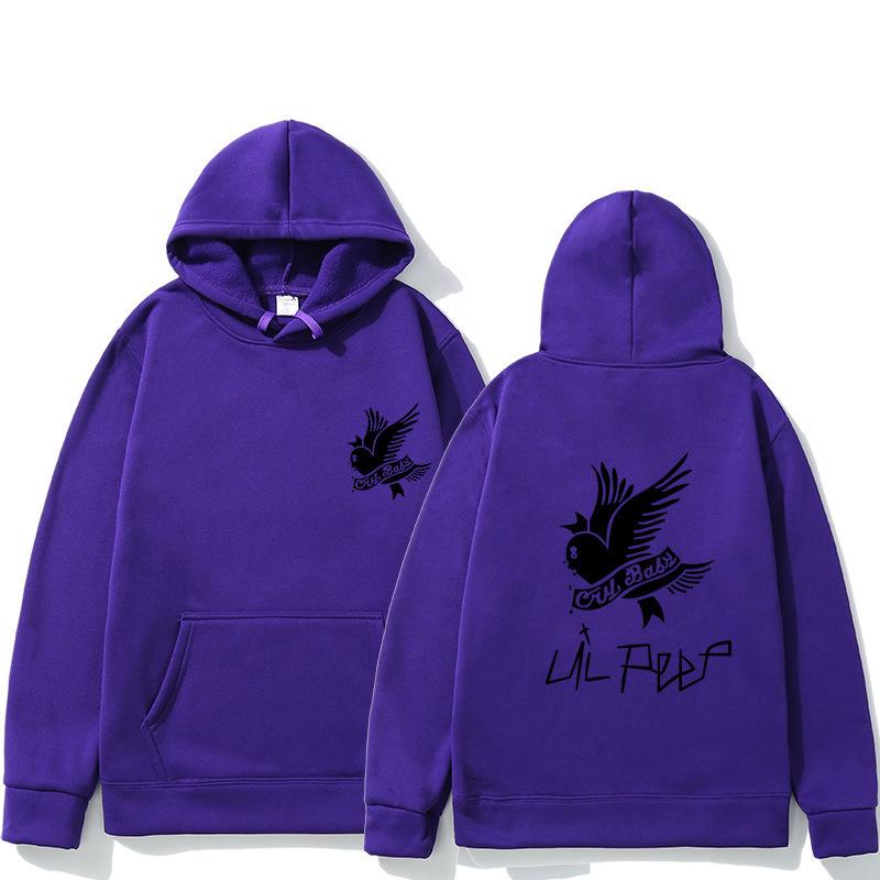 Lil Peep Unisex Street Trend Mikina s kapucí