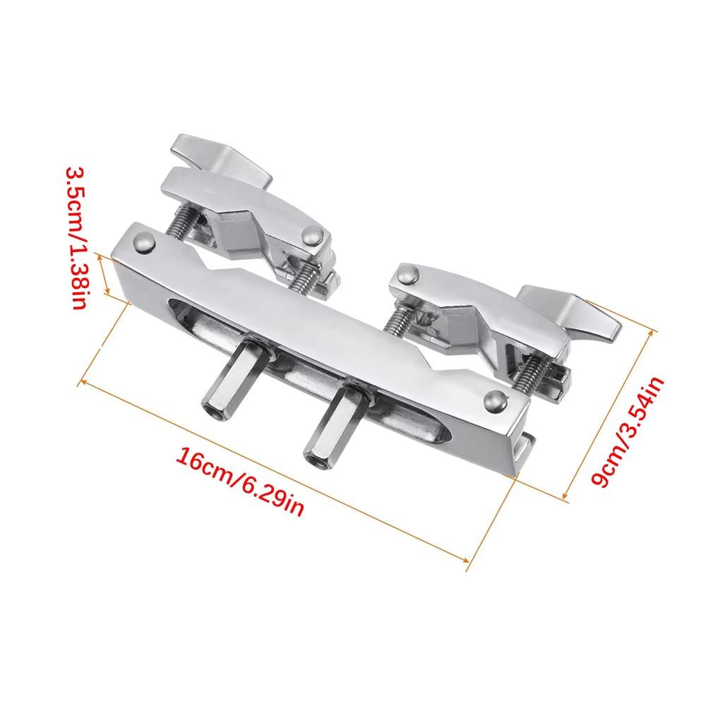 Universal Drum Pad Extender Set of Universal Clamps Cymbal Stand Hi-Hat Stand Half-Length Stand Hanging Cymbal