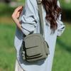 Casual waterproof multi-pocket commuter backpack 2025 summer new portable shoulder bag messenger bag