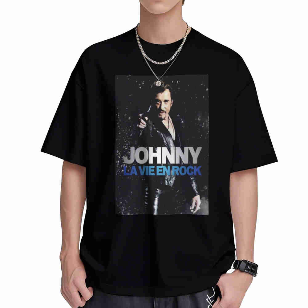 Johnny Celebrity Short Sleeve Tee 100% Cotton T-Shirt
