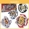 Xd168-9 Red Alloy Burst Top Set With Four Unique Battle Gyros Ideal For Christmas Gifts