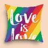 Home Decor Party Gifts Valentine's Day Rainbow Love Pillowcase Sofa Cushion Cover