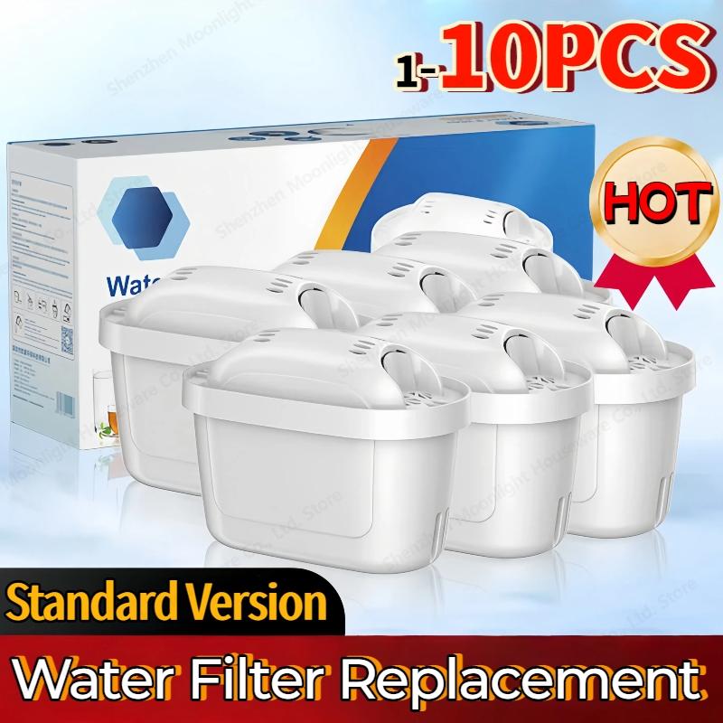 Water Filter Filter Replacement Removes Fluoride Chlorine Water Filter Cartridge Water Pitcher Filter for Faucet Water Filter