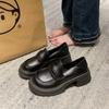 New Vintage British Style Women's Flats Versatile Jk Small Leather Shoes Summer Season Comfortable Slip-on Loafers