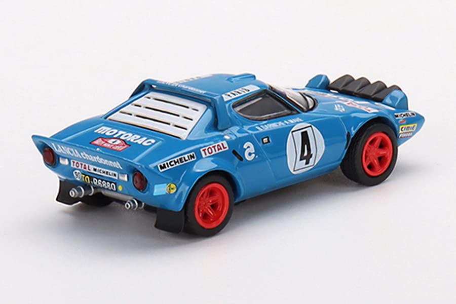 MINI GT 164 Lancia Stratos HF Monte Carlo Rally 1979 Winner #4 (Left-hand Drive) Finished Product