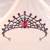 Halloween Crown Tiara, Diablo Spider Crown Party Prom Dress Up Hair Accessories