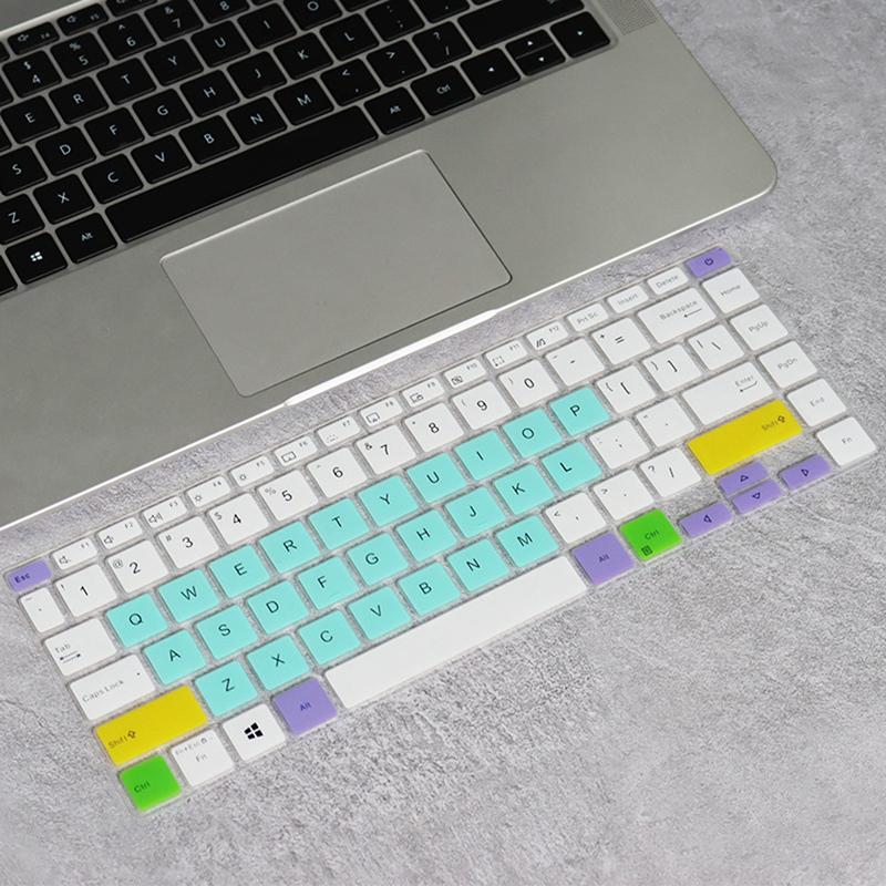 14 Zoll HP Tastaturabdeckung Schutzhülle Tastaturaufkleber Mehrfarbig Weiches Silikon