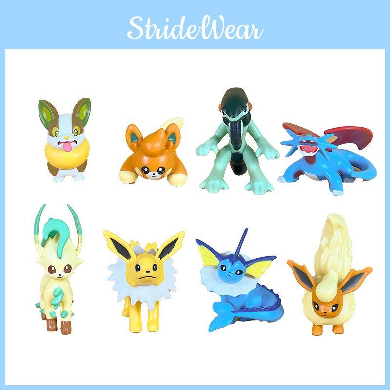Pokemon Eeveelution Family Pvc Collectible Figures For Display And Gift