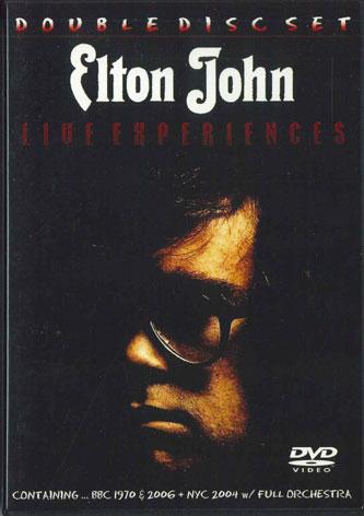 

DVD ELTON JOHN - Live Experiences FSVD34712 FOOTSTOMP Unknown Music Video Used