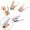 Car Auto Brass 6/8Mm Tyre Wheel Air Chuck Inflator Pump Connector Valve Clip