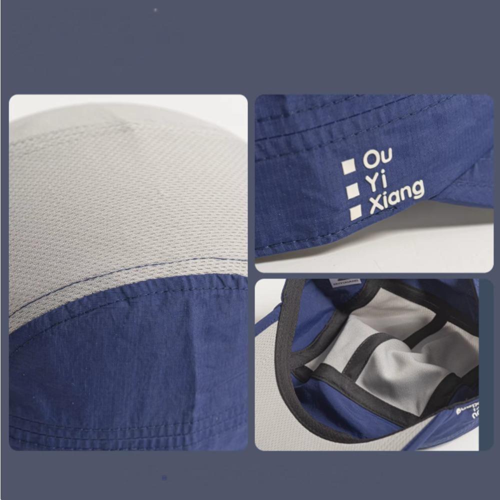 5 Panel Nylon Mesh Baseball Cap For Men Women, Embroidery Letter Vintage, Ideal For Outdoor Lightweight Fashion Adjustable Hat