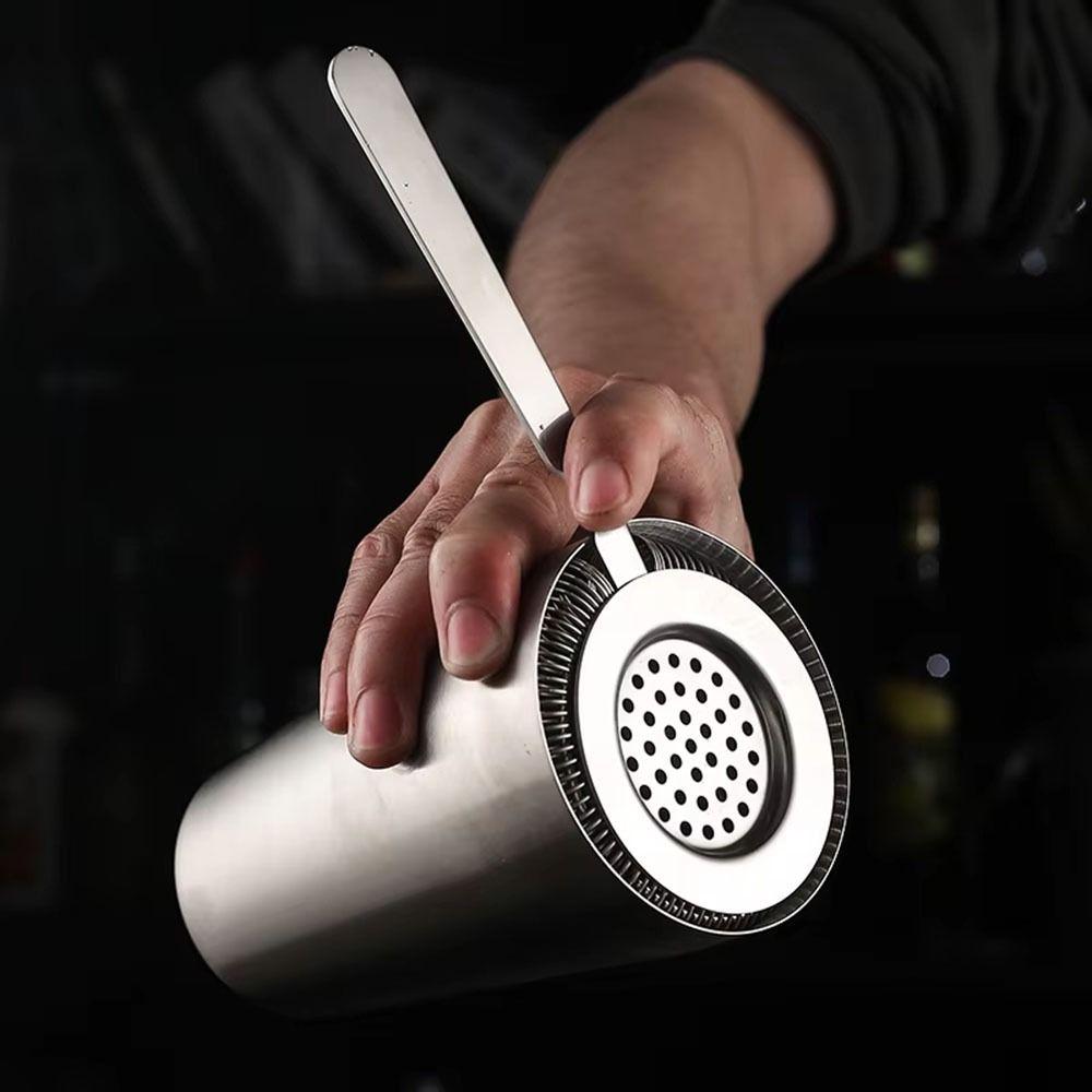 Stainless Steel Bar Strainer Silver Hawthorne Strainer Bartending Tool  Kitchen Barware Gadgets