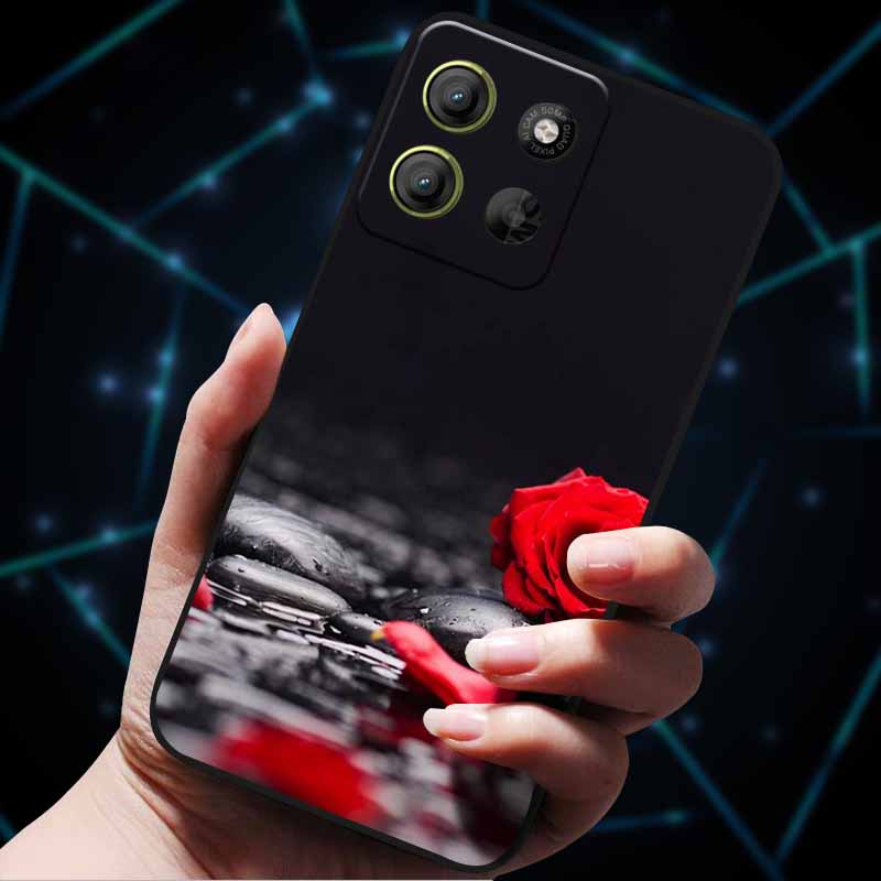 For Moto G15 4G Case Painted Cats Soft Silicone Lovely Back Case for Motorola Moto G15 Power G 15 Phone Cover MotoG15 etui Funda