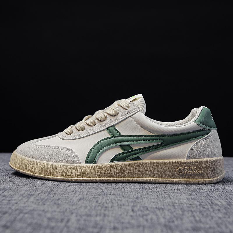 Dexun Shoes, новые весенние студенческие повседневные универсальные кроссовки с плоской подошвой 35 зелёный