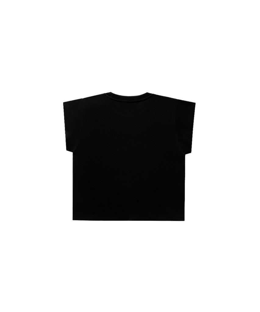 Meuameu Logo Basic Slim T-Shirt