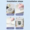 Toilet Seat Cartoon Pattern Tear-Off Easy Clean Non-Slip Cushion Pad Self-adhesive Toilet Seat Bathroom Toilet Seat Cover