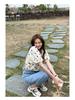 Women's Summer 2025 Polka Dot Chiffon Blouse - Short-Sleeved, Loose Fit, Round Neck, Korean Style