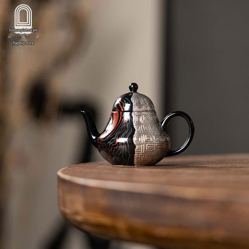 Dunhuang Auspicious Ceramic Tea Set Gift Box
