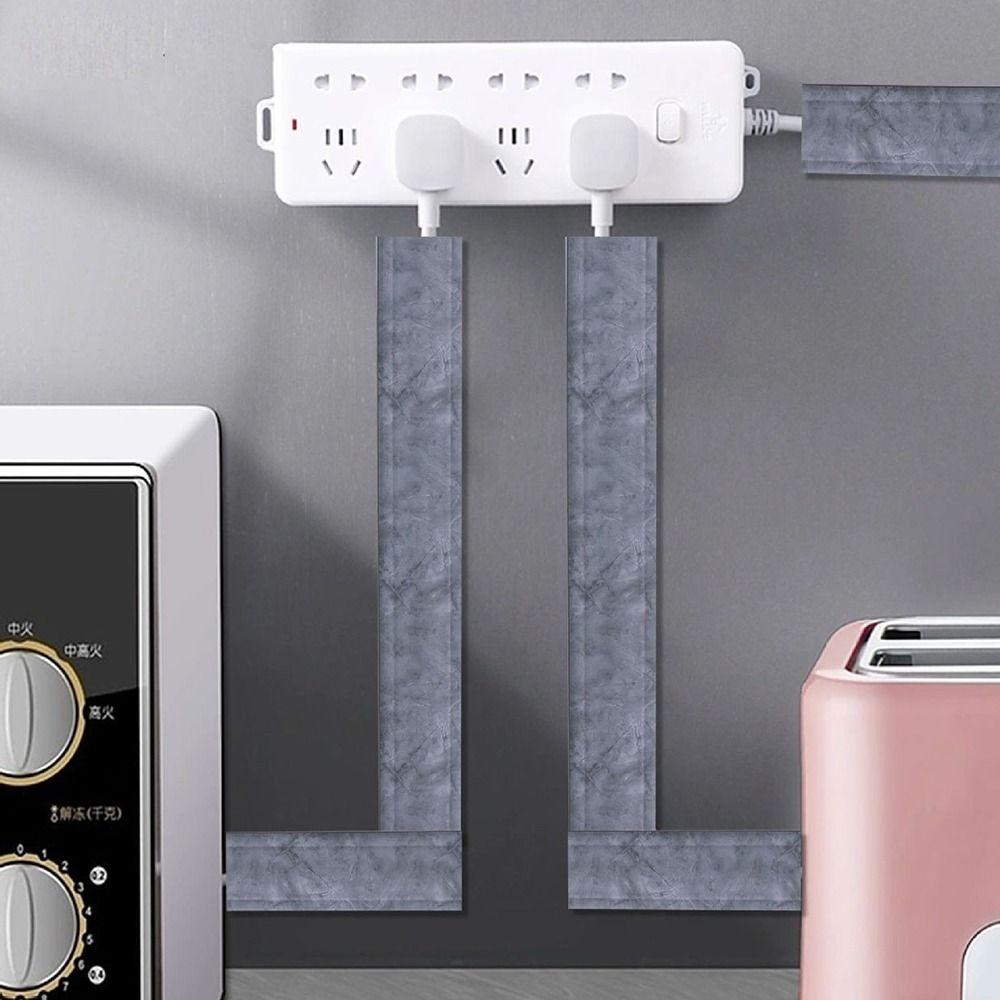 DIY Decoration TV Cord Hider Self-Adhesive Cable Management 2024 Cable Concealer  Home Office