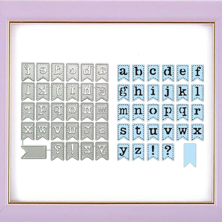Metal Cutting Die 3D Alphabet Cutting Dies for DIY Scrapbooking Photo Decor
