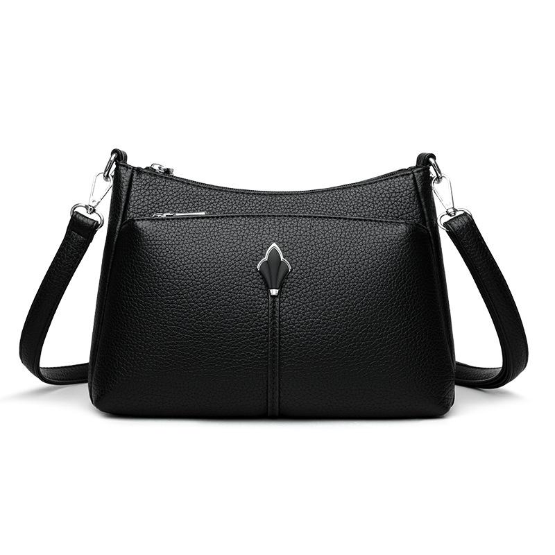 Große Einzel-Schultertasche für Frauen mittleren und höheren Alters für den lässigen Arbeitsweg