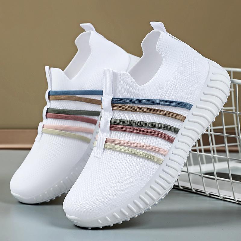 Women's Versatile Shoes Casual Shoes One-step Lazy Shoes Breathable Single Shoes