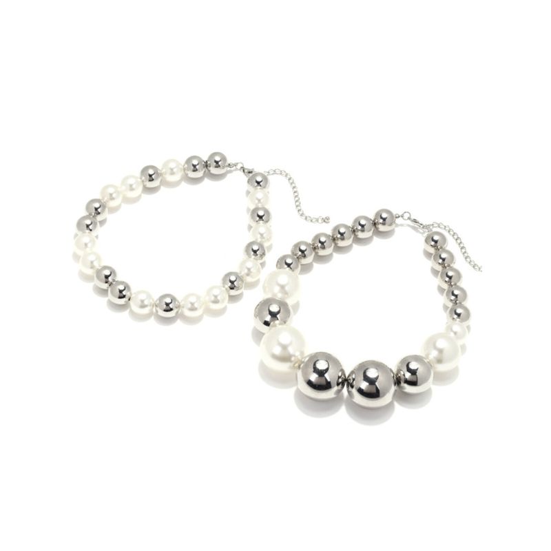 Fashion European and American Style Simple Necklace Elegant Artificial Pearl