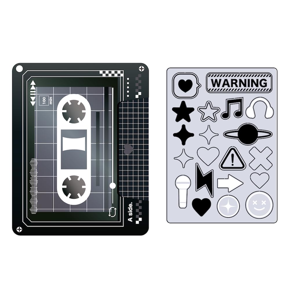 

Cassette Tape Frame Black