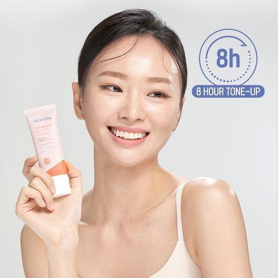 Aestura Derma UV 365 Red Beruhigender Ton-Up-Sonnenschutz LSF 50+ PA++++ 40ml