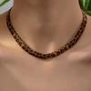 Leopard Print Simple Exaggerated Retro Luxury Fashion Temperament Necklace