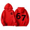 Men's Printed Hooded Long Sleeved Sweatshirt For Casual Sports Comfort