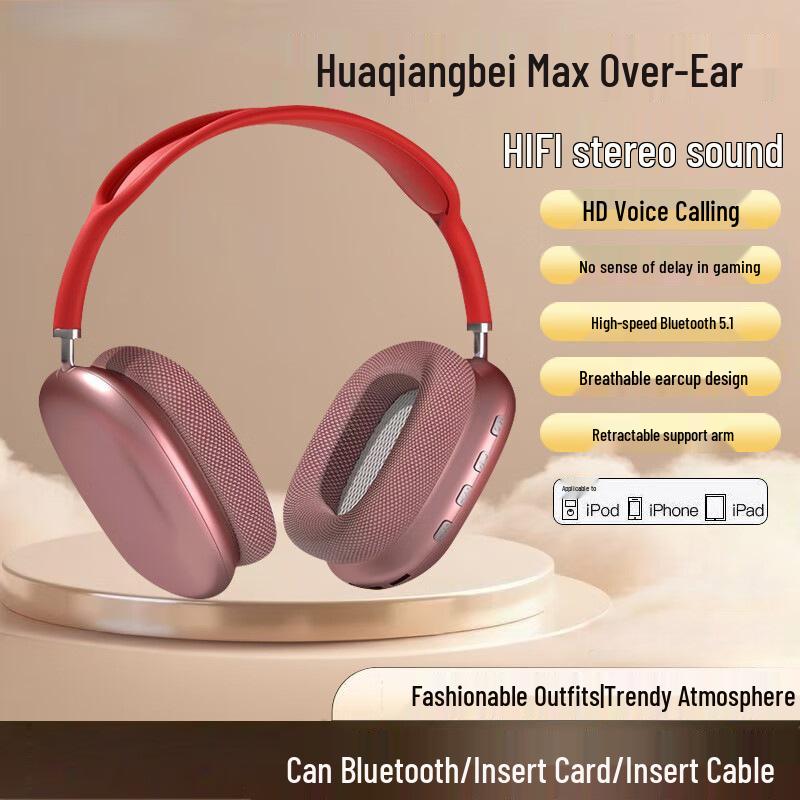 P9 Bluetooth Earphones: Breathable Headband, Versatile Earcups, HD Calls, and Subwoofer