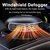 12V Car Heater Portable Windshield Defogger with Dual-Mode Fast Heating Easy To Use 150W Portable Car Defroster Windshield Heater