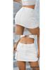 European & American Style Autumn Low-Waist Slim Fit Hip-Hugging Solid Color Skirt for Women