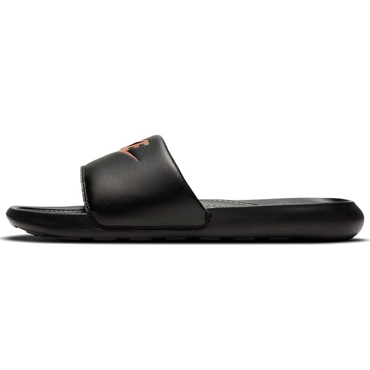 Nike  Victori One Slide Black Metallic Red Bronze Women Sneakers CN9677-001