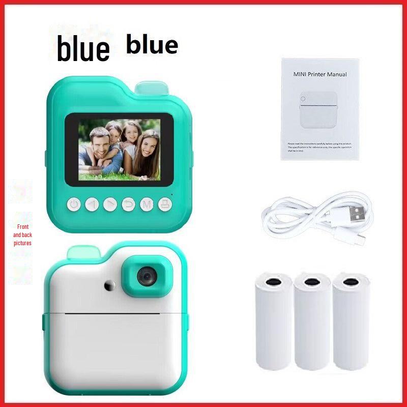 Q5 Mini Impressora Polaroid Transfronteiriça e Câmera Digital para Crianças - Impressão de Fotos em Alta Definição.
