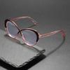3 Pairs of Internet Famous Cat Eye Frame Glasses Fashionable Retro Style Reading Glasses Suitable for Both Men and Women