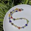 Pearl Glaze Floral DIY Jewelry Set: Earrings, Necklace & Bracelet