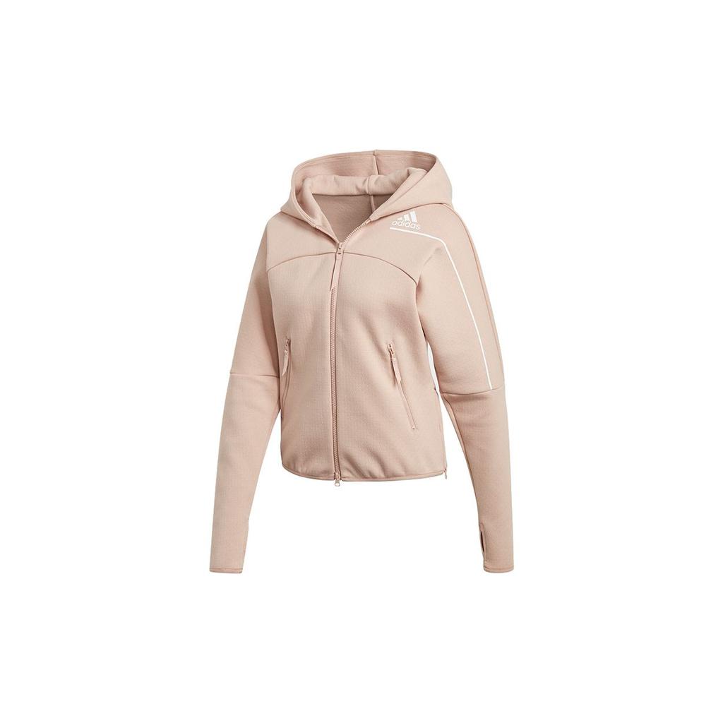 Adidas W Zne Hd Sporty Long Sleeve Hooded Jacket Women Jacket Pink GN6739