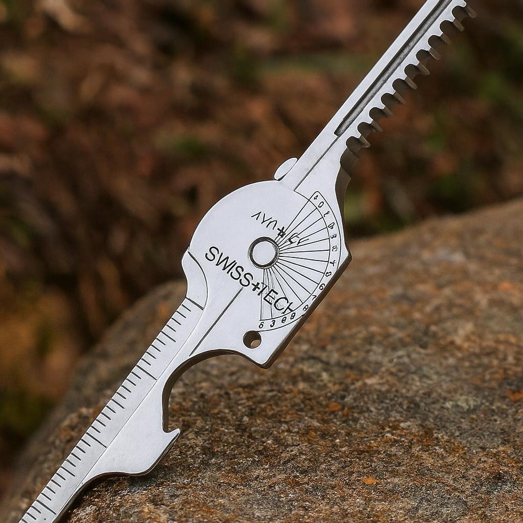 Portable Keychain Multi Tool, Compact Mini Screwdriver & Bottle Opener, Outdoor Camping Survival EDC Gadget for Travel Emergency