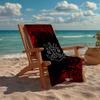 CRF Fashion Beach Towel: Ideal for Summer Adventures Soft, Absorbent and Quick Drying Suitable for Swimming and Bathing