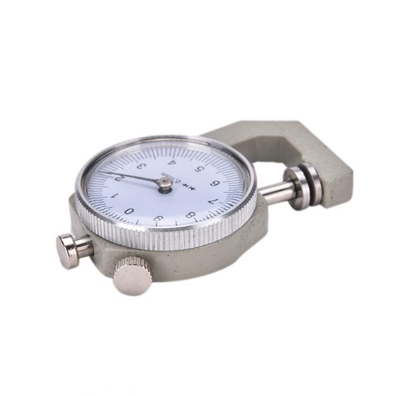 1PC 0-10mm Dial Thickness Gauge Leather Paper Thickness Meter Tester for Leather Flim Paper