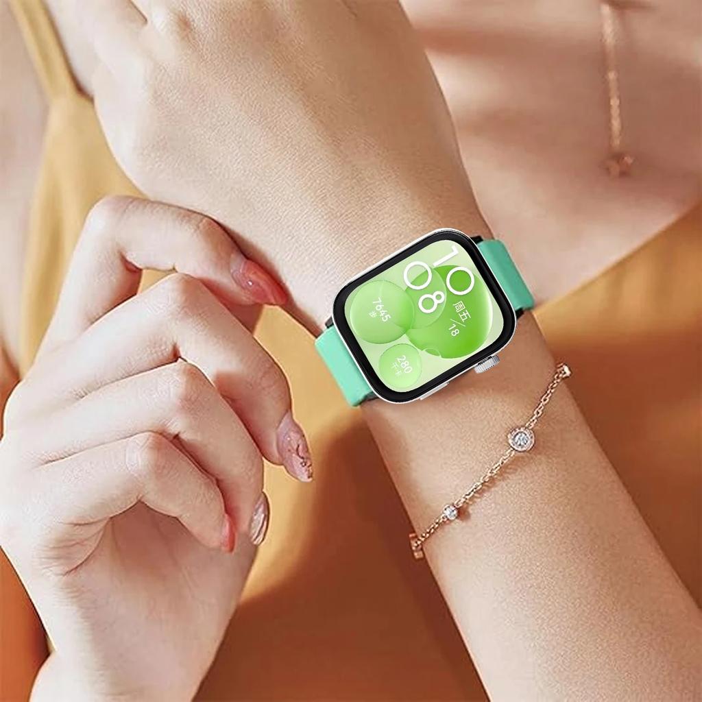 Silicone Band For Huawei Watch Fit 4/4Pro/3 Strap Wrist Watchband Sport Bracelet Fot Huawei Fit 2 Fit1 Correa Accessories