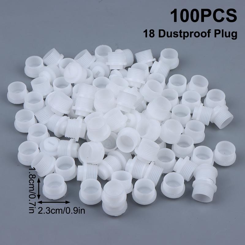 M12 M14 M16 M18 Common Rail Injector Dust Cap Reliable Connection Protection for Automotive Workshops 100pcs