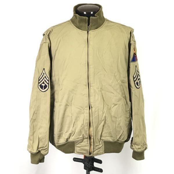 

HOUSTON US SURPLUS AC5154 Tanker Jacket/Size 40R/Khaki/Taxi Driver Model(USED)