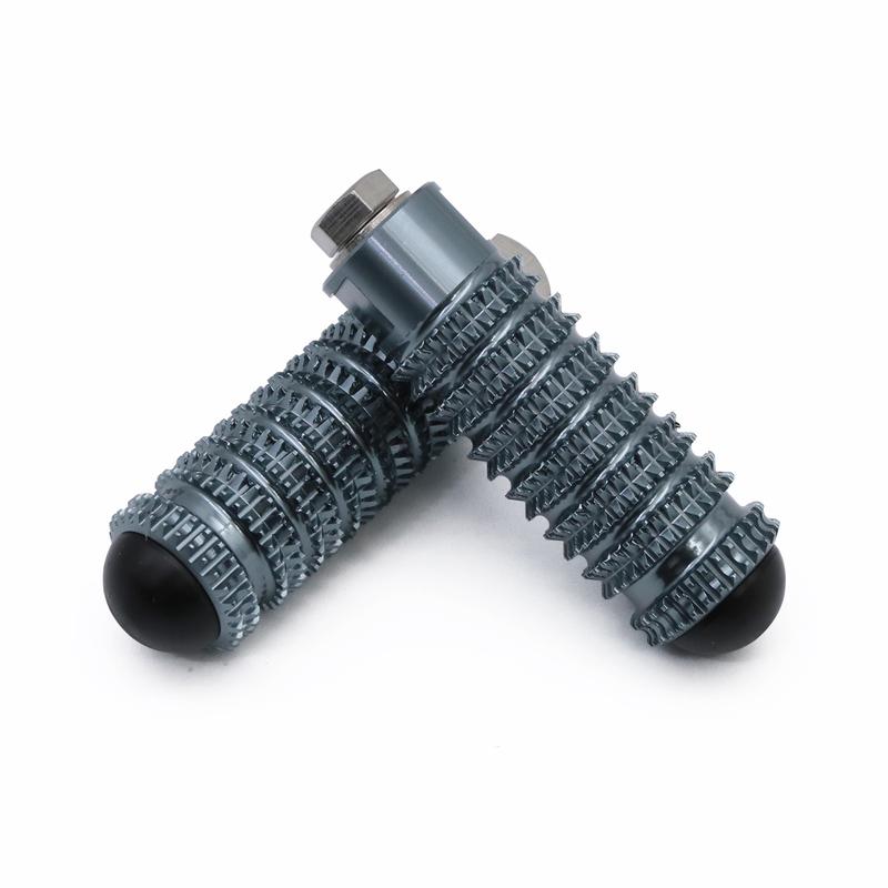 8MM Universal CNC Motorcycle Rearset Footrests Knurling Footpeg Foot Pegs Pedal For Yamaha YZF R25 R3 MT-25 2015 - 2023