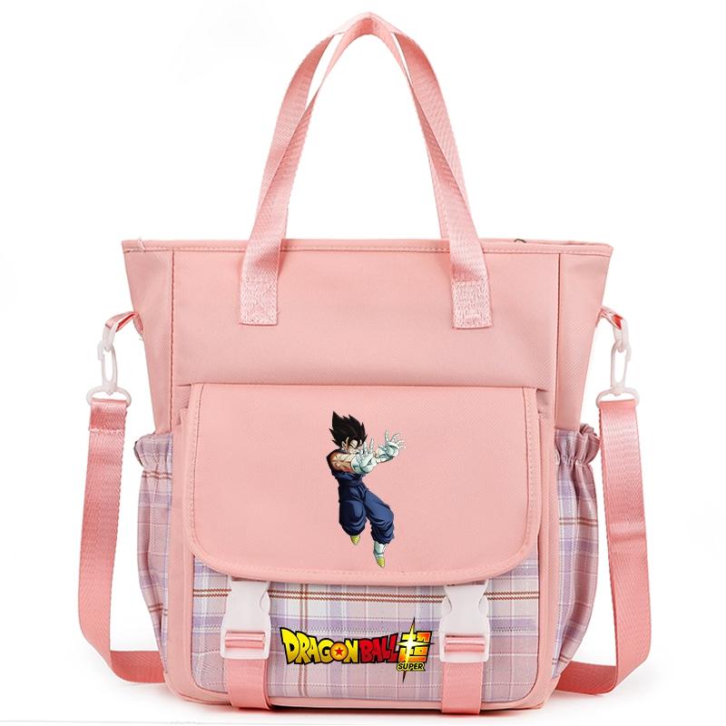 Anime Dragon Ball Carrying Bag Handbag Shoulder Bag Tote Bag for Teenager Girl Boy Back To School Bag Men Women Leisure Travel Bag Rucksack Mochila