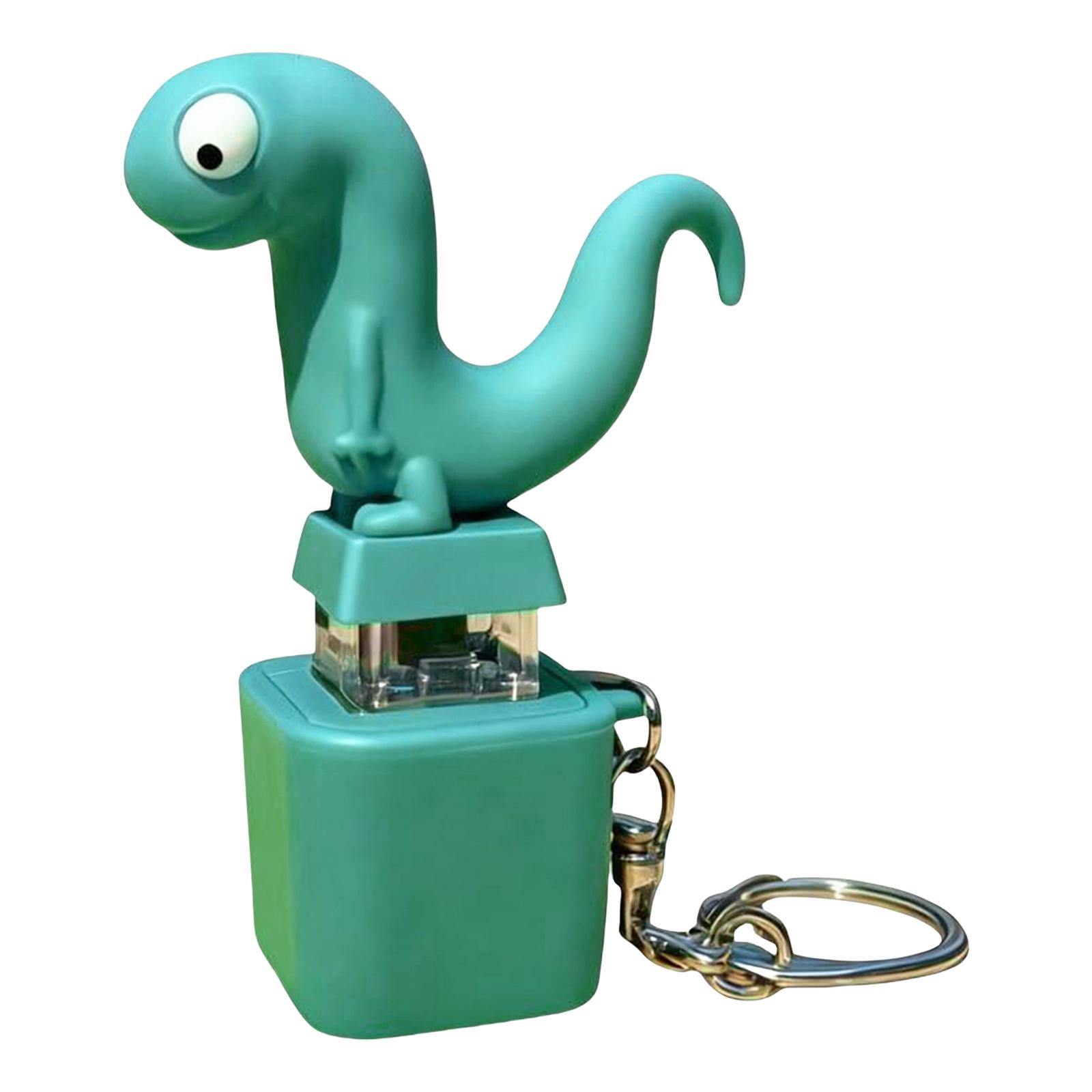 

Lizards Adults Keyboard Clicker with LED Lights Cute Lizards Keychain Portable Anxiety Relief Toy for Adults Kids