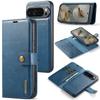 DG.MING for Google Pixel 10 Pro XL Case Detachable Split Leather Phone Cover