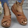 Fashion Summer Women Sandals Shoes Soft Women Shoe Plus Size Sandals Woman Wedge Ladies Shoes Elegant Sandal Women Female Footwear